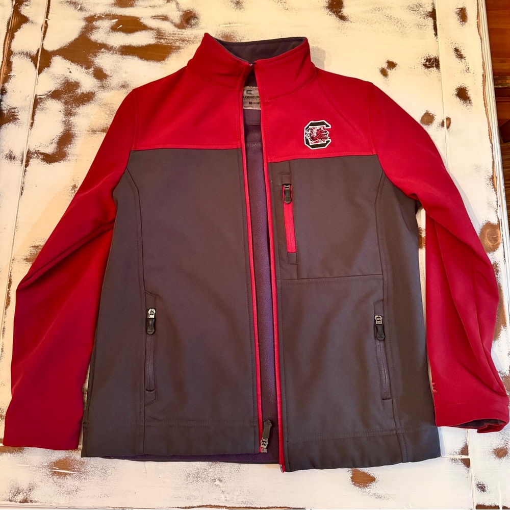 South Carolina Gamecocks Colosseum brand youth jacket weatherproof waterproof